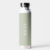 PixDezines Sage Green DIY Colour Water Fles (Links)
