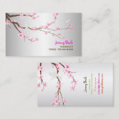 PixDezines sakura/boomtrimmers ♥ Visitekaartje (Voorkant / Achterkant)