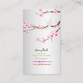 PixDezines sakura/boomtrimmers ♥ Visitekaartje (Achterkant)