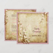 PixDezines  Sakura, DIY kleuren! Kaart (Voorkant / Achterkant)