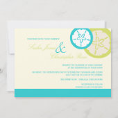 PixDezines Sand Dollar Starfish/DIY Color! Kaart (Achterkant)