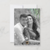 PixDezines Save Date/Greenery, Palm Fronds Save The Date (Achterkant)