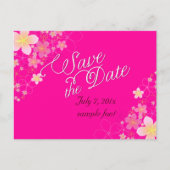 PixDezines/save date/hula dream/diy kleur Aankondigingskaart (Voorkant)