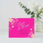 PixDezines/save date/hula dream/diy kleur Aankondigingskaart (Staand voorkant)