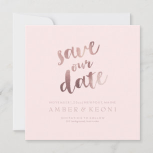 PixDezines Save Date/Roos Gold/DIY Achtergrond The Date