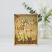PixDezines/save the date/ hawaii Aankondigingskaart (Staand voorkant)