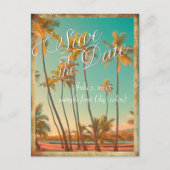PixDezines/save the date/ hawaii Aankondigingskaart (Voorkant)