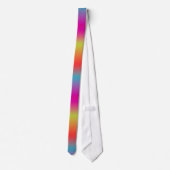 PixDezines scheerijs/retro neonkleuren Stropdas (Achterkant)