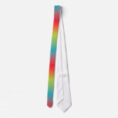 PixDezines scheerijs/retro neonkleuren Stropdas (Achterkant)