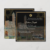 PixDezines schets Toren van David/doe-het-zelf ach Kaart (Voorkant / Achterkant)