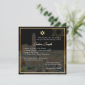 PixDezines schets Toren van David/doe-het-zelf ach Kaart (Staand voorkant)