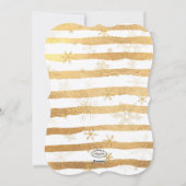 PixDezines schitterende goud/holiday kaarten (Achterkant)