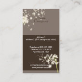 PixDezines-schuifknoppen/DIY achtergrondkleur Visitekaartje (Achterkant)