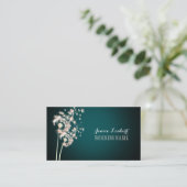 PixDezines-schuifknoppen/DIY achtergrondkleur Visitekaartje (Staand voorkant)