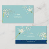 PixDezines-schuifknoppen/DIY achtergrondkleur Visitekaartje (Voorkant / Achterkant)