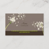 PixDezines-schuifknoppen/DIY achtergrondkleur Visitekaartje (Achterkant)