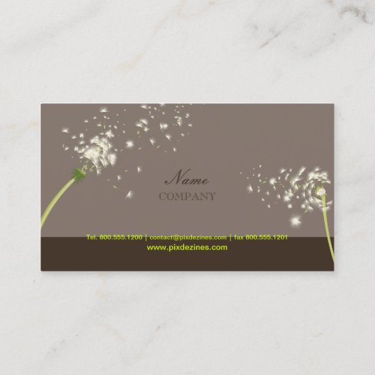 PixDezines-schuifknoppen/DIY achtergrondkleur Visitekaartje (Achterkant)