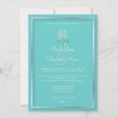 PixDezines Seahorse/Blue+Ivory Kaart (Achterkant)