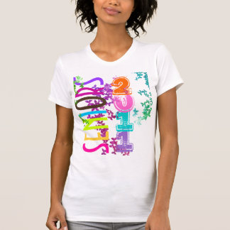 PixDezines Senioren 2011+Vlinders T-shirt