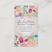 PixDezines seraphine tuin Visitekaartje (Achterkant)