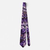 PixDezines Sfeervolle Verse Bloemen DIY Achtergron Stropdas (Voorkant)
