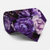 PixDezines Sfeervolle Verse Bloemen DIY Achtergron Stropdas (Opgerold)