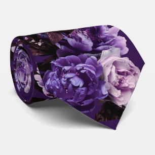 PixDezines Sfeervolle Verse Bloemen DIY Achtergron Stropdas