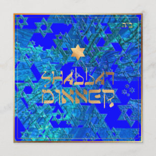 PixDezines Shabbat Dinner/DIY achtergrondkleur Kaart
