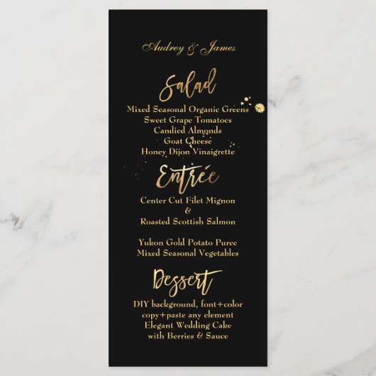 PixDezines Shine Menu/Faux Gold/Fancy Script Menu (Achterkant)