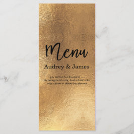 PixDezines Shine Menu/Faux Gold Folie/DIY achtergr Menu