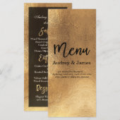 PixDezines Shine Menu/Faux Gold Folie/DIY achtergr Menu (Voorkant / Achterkant)