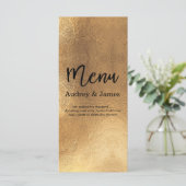 PixDezines Shine Menu/Faux Goud Folie/DIY achtergr Menu (Staand voorkant)