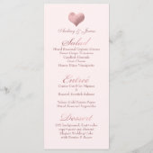 PixDezines Shine Menu/Faux Roos Gold Heart Menu (Achterkant)