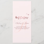 PixDezines Shine Menu/Nep Rose Goud/Fancy Script Menu (Voorkant)