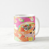 PixDezines Shirimen Kimono Koffiemok (Voorkant rechts)