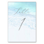 PixDezines Shoreline Tabelnummers Kaart (Achterkant)