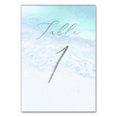 PixDezines Shoreline Tabelnummers Kaart (Voorkant)