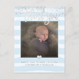 PixDezines Shower Hartelijk dank/Verblind poeder B Briefkaart