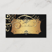 PixDezines  siercirkels/DIY-kleur Visitekaartje (Voorkant)