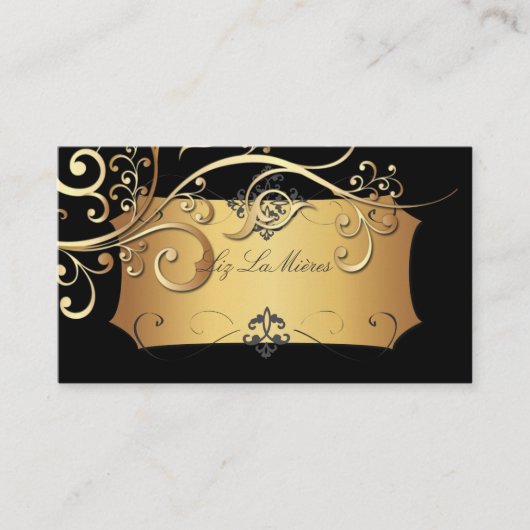 PixDezines  siercirkels/DIY-kleur Visitekaartje (Voorkant)