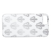 PixDezines Silvaur de lis/DIY achtergrond Case-Mate iPhone Case (Achterkant (Horizontaal))