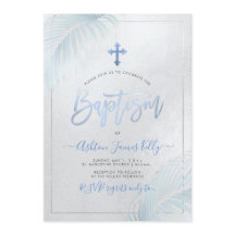 PixDezines Silver Palms Baptisme