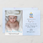 PixDezines SIP+SEE, WATERCOLOR CAROUSEL Aankondiging (Voorkant / Achterkant)