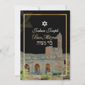 PixDezines sketch Tower of David/diy background Kaart (Achterkant)