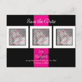 PixDezines slaat de datumfotolijsten/DIY-kleuren o Aankondigingskaart (Voorkant)