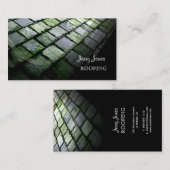 PixDezines Slate Roof, voor de gek houden Visitekaartje (Voorkant / Achterkant)