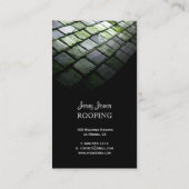 PixDezines Slate Roof, voor de gek houden Visitekaartje (Achterkant)