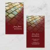 PixDezines Slate Roof, voor de gek houden Visitekaartje (Voorkant / Achterkant)