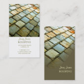 PixDezines Slate Roof, voor de gek houden Visitekaartje (Voorkant / Achterkant)