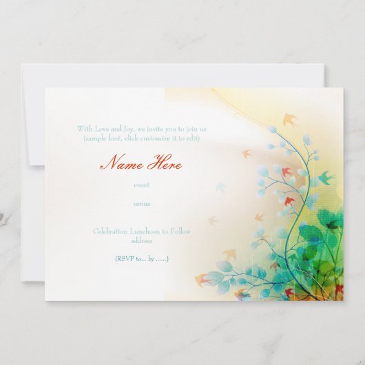 PixDezines-slikken, DIY-kaarten/monogram toevoegen Kaart (Achterkant)